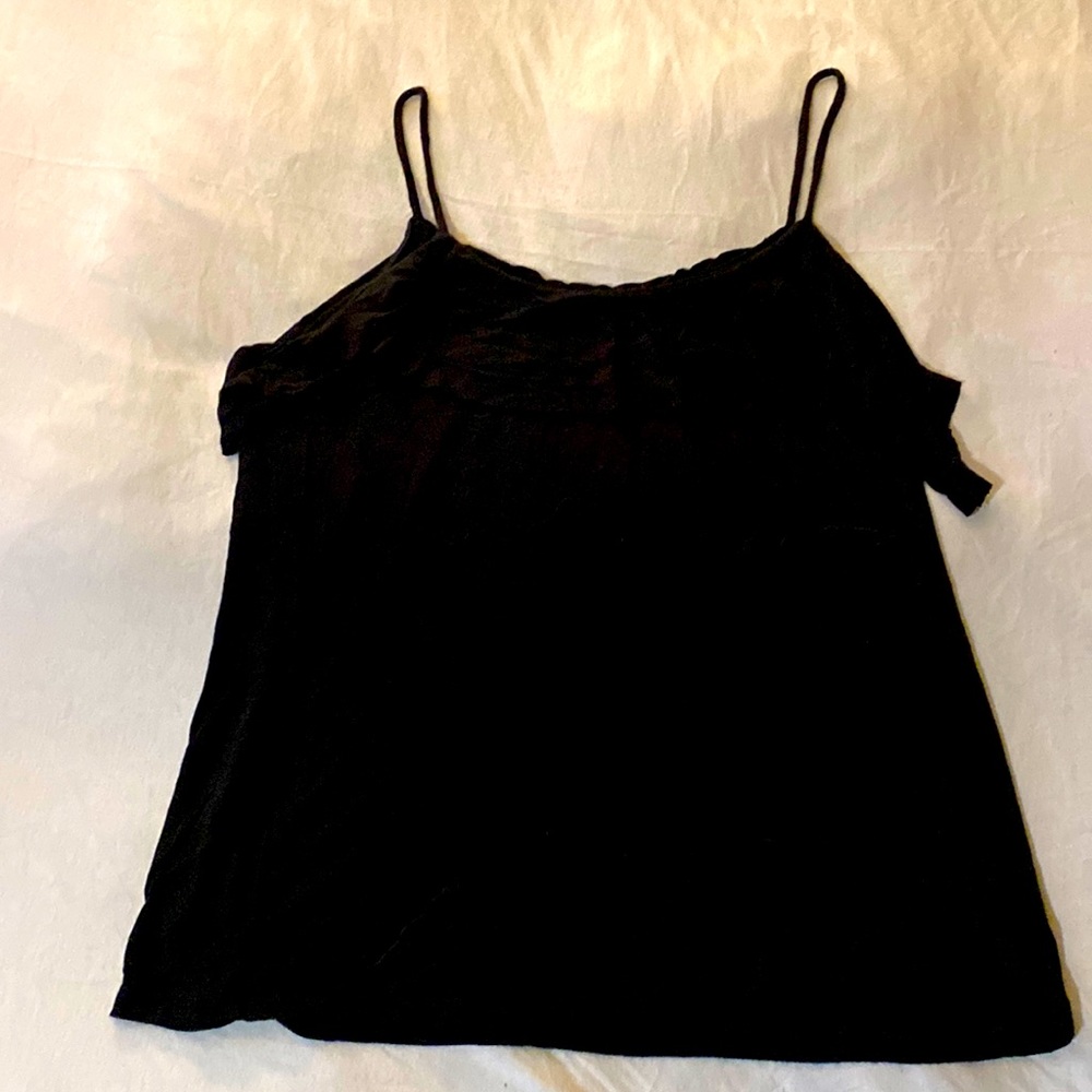 Black tank top size large
